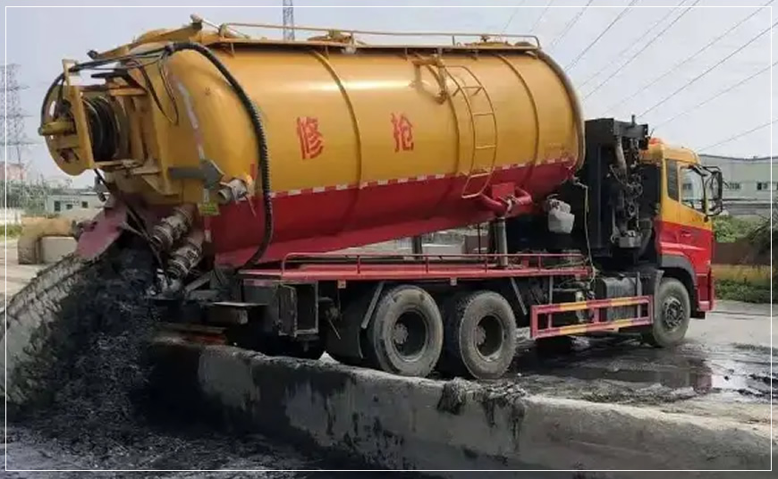 上城区沉淀池清理案例